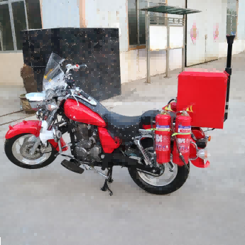 İki təkərli yanğın motosikleti